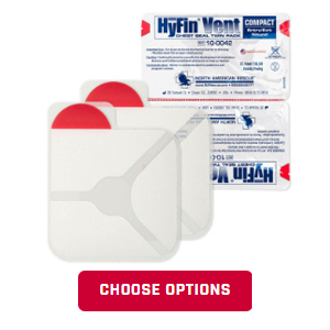 Hyfin Vent COMPACT Chest Seal Twin Pack